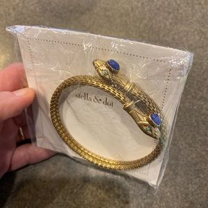 NEW Stella & Dot Cobra Coil Bracelet